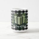 Search for green plaid coffee mugs Elegant