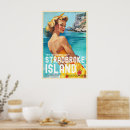 Search for vintage style travel posters Beach