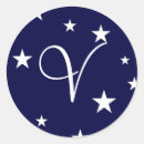 Search for monogram v stickers Navy