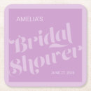 Search for lilac coasters Bridal shower
