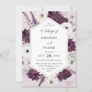 Search for lavender and white wedding invitations Elegant