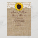 Search for sun flower wedding invitations Rustic