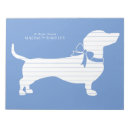 Search for dachshund notepads Puppy
