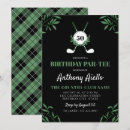 Search for golfer invitations Black