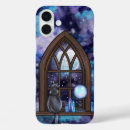 Search for gothic cat iphone cases Blue
