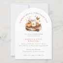 Search for pumpkin spice invitations Watercolor
