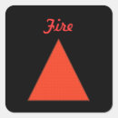Search for element symbol stickers Fire