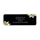Search for ivory wedding return address labels Swirl