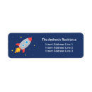 Search for rocket return address labels Space