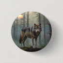 Search for wild wolves badges Nature