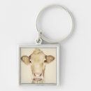 Search for cow square key rings Watercolor