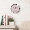 Search for blush pink clocks Stylish
