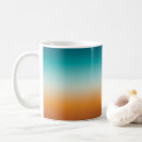 Search for teal and orange mugs Modern