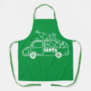 Search for trucking aprons Christmas truck
