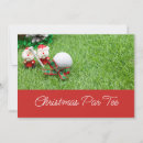 Search for golf seasonal invitations Santa