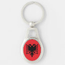 Search for albanian flag key rings Country