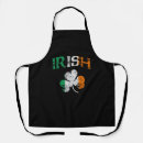Search for vintage shamrock aprons Irish