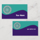 Search for geometry business cards Mandala