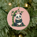 Search for bamboo christmas tree decorations Kawaii animal