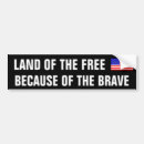 Search for brave bumper stickers Military