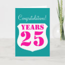 Search for wedding anniversary cards 25th