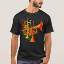 Search for jazz band tshirts Brass instrument