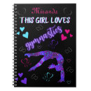 Search for gymnastics notebooks Girl