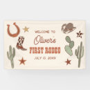 Search for rodeo banners Wild west