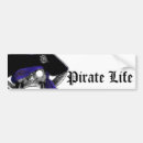 Search for pirate bumper stickers Life