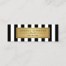 Search for black and white business cards Hair stylist