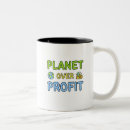 Search for not for profit mugs Planet over profit