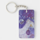 Search for star designation key rings Purple