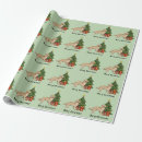 Search for golden retriever christmas wrapping paper Cute