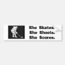 Search for hockey bumper stickers Girls