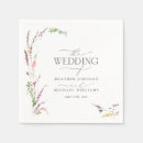 Search for trendy wedding napkins Floral