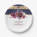 Search for burgundy and gold plates Elegant