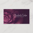 Search for fractal business cards Purple
