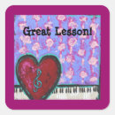 Search for music lessons stickers Student