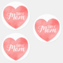Search for glossy hearts stickers Pink