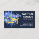 Search for paint splatter business cards Painter