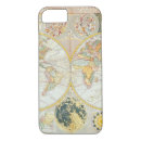 Search for ancient map iphone cases World