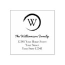 Search for abstract rubber stamps Return address