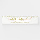 Search for happy retirement banners Glitter