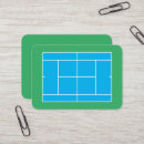 Search for tennis coach business cards Court