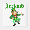 Search for irish man magnets Shamrock