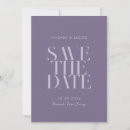 Search for purple wedding save the dates Simple