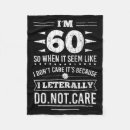 Search for 60th birthday blankets Funny 6