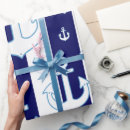 Search for navy blue and white stripes wrapping paper Striped