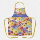 Search for floral design aprons Cooking