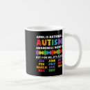 Search for autistic child mugs Autism awareness month